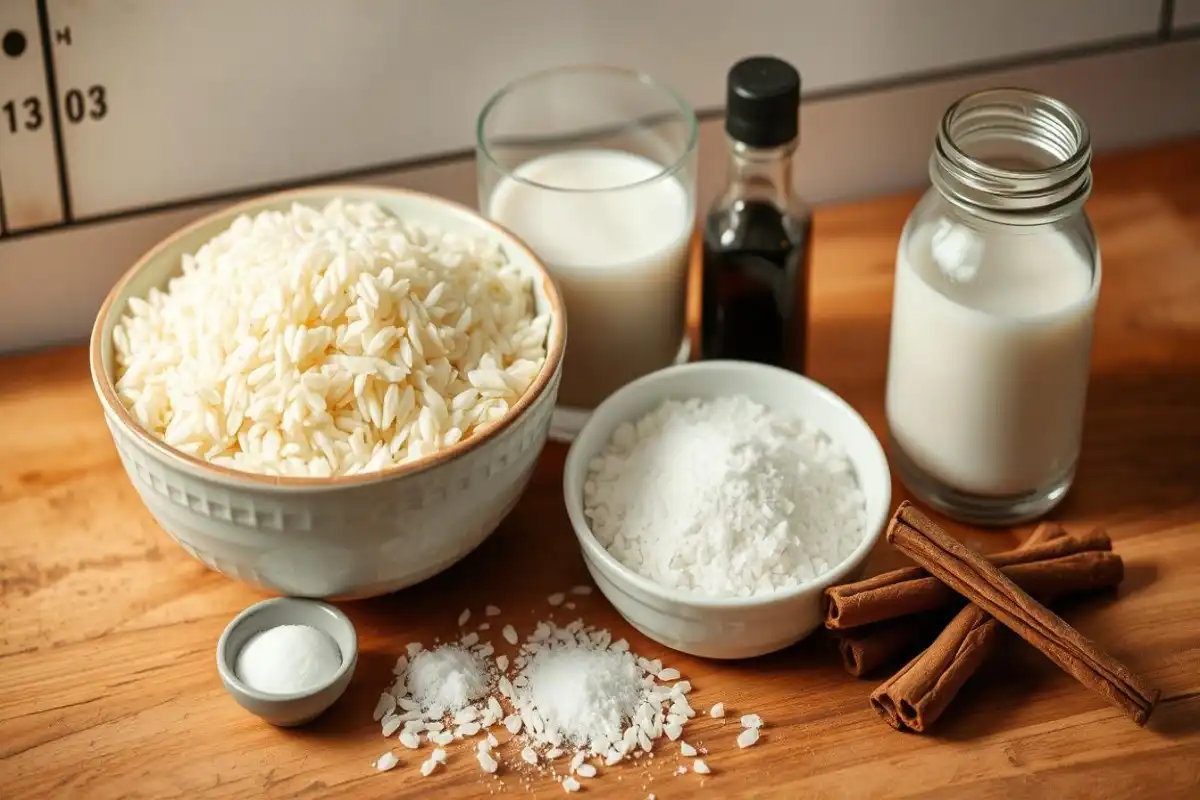 rice pudding ingredients