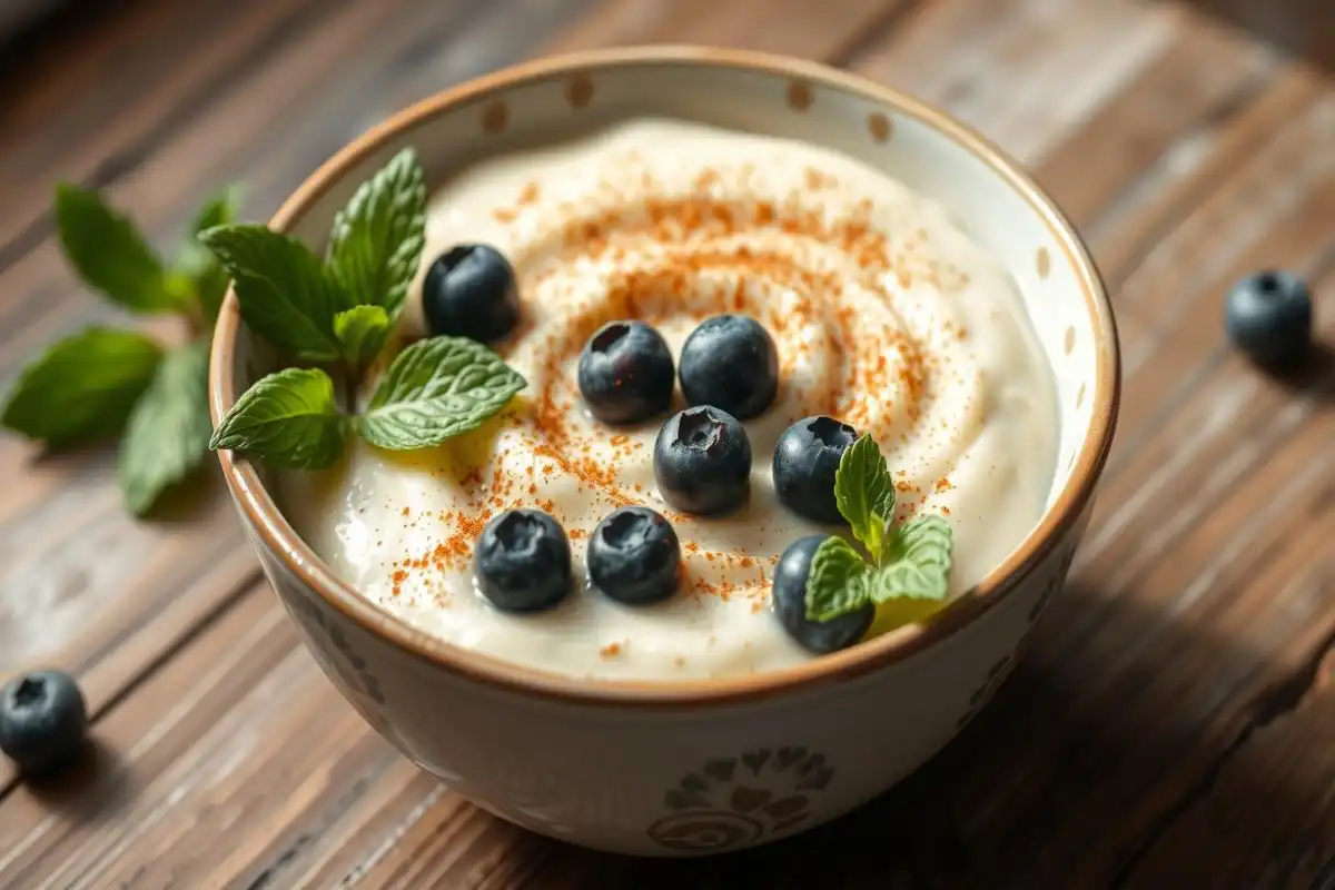 creamy rice pudding