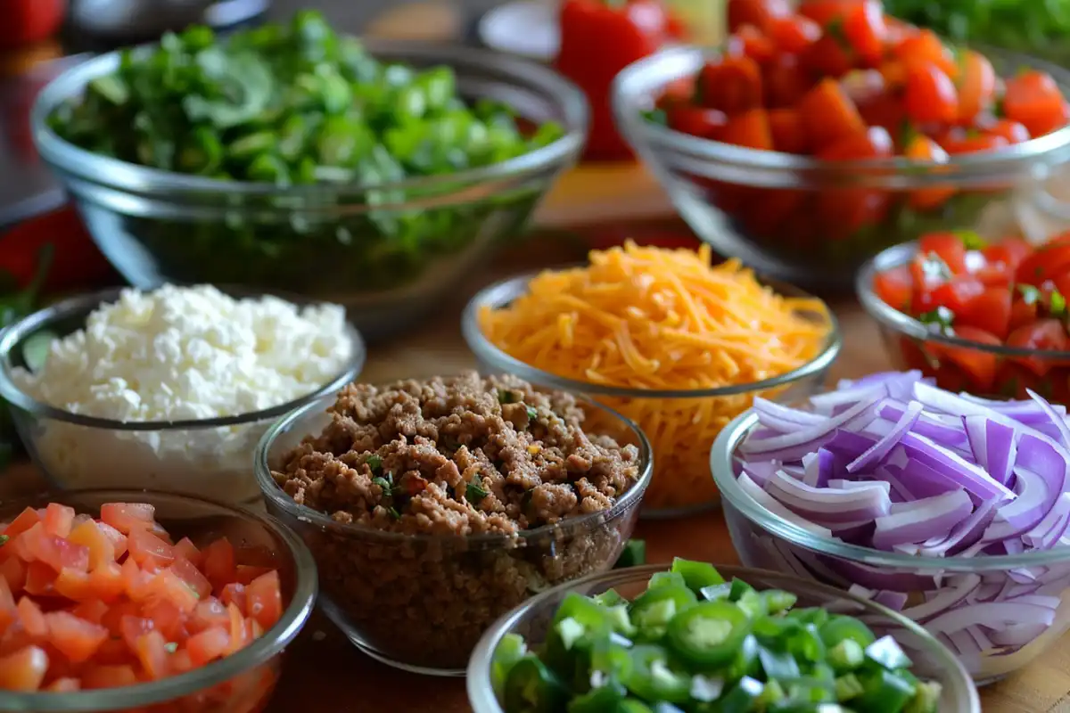 taco casserole ingredients