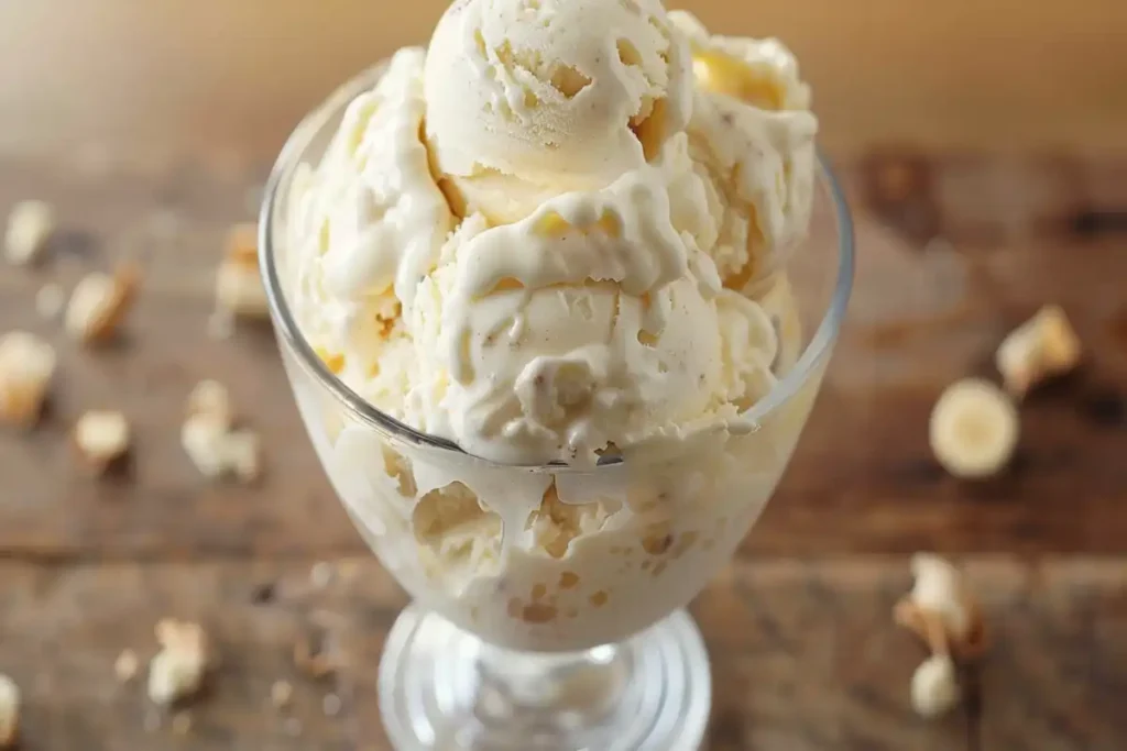 Creamy Banana Pudding Ice Cream