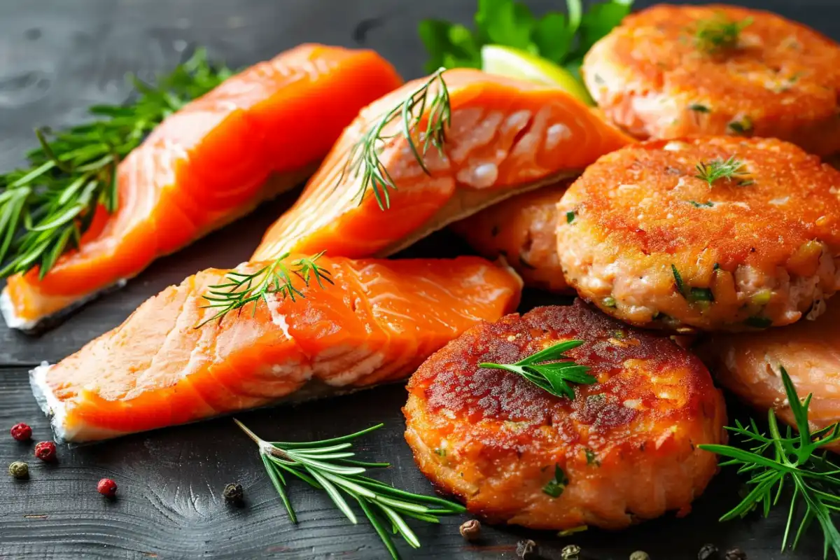 types of salmon for salmon patties