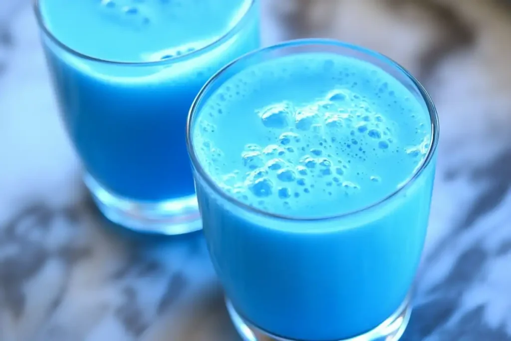 blue milk recipe​