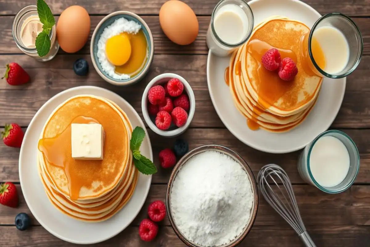 Fluffy Pancake Ingredients